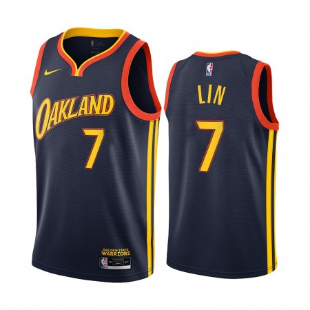Maillot Basket Golden State Warriors Jeremy Lin 7 2020-21 City Edition Swingman - Homme